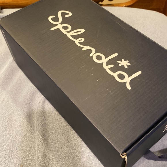 Splendid Soft blue almost grey kid suede flats - Picture 7 of 7